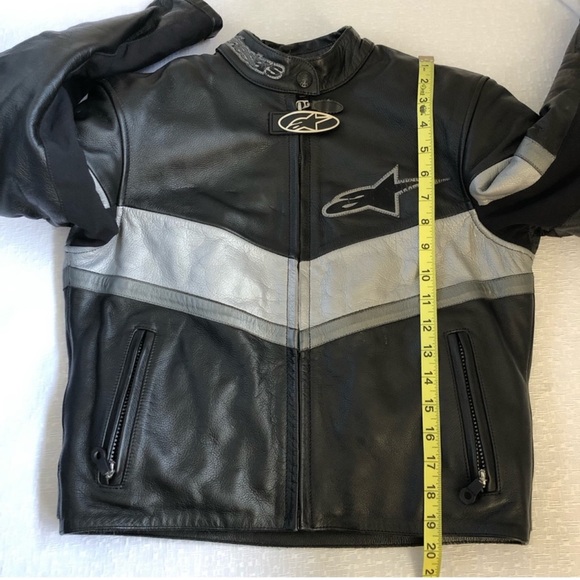 Alpinestars Motorcycle Riding Racing Leather Jacket - Picture 10 of 13